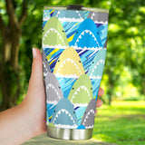 Shark Head Pattern Tumbler