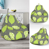 Lime Pattern Theme Bean Bag Cover