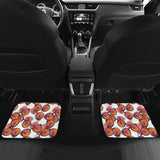 Sun Glasses Pattern Print Design 01 Front and Back Car Mats