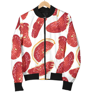 Grapefruit Pattern Men Bomber Jacket