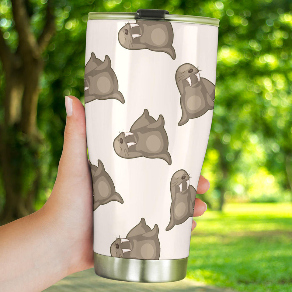 Sea Lion Pattern Tumbler