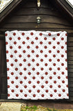 Darts Pattern Print Design 01 Premium Quilt