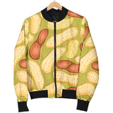 Peanut Pattern Theme Men Bomber Jacket