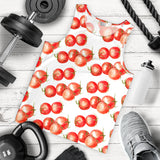 Tomato Water Color Pattern Men Tank Top