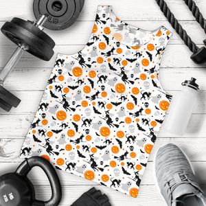 Halloween Pattern Men Tank Top