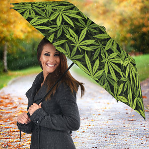 Canabis Marijuana Weed Pattern Print Design 03 Umbrella