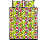 Guava Pattern Quilt Bed Set