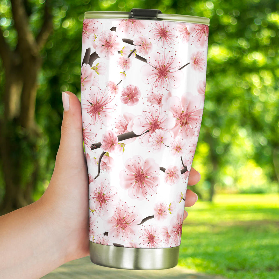 Sakura Pattern Theme Tumbler