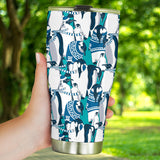 Penguin Pattern Tumbler