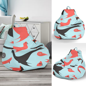 Sea Lion Pattern Theme Bean Bag Cover