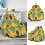 Papaya Pattern Background Bean Bag Cover