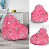 Sakura Pattern Background Bean Bag Cover