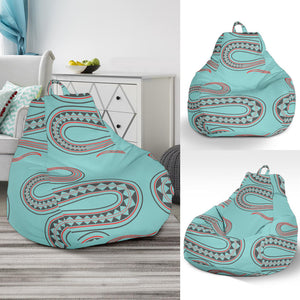 Snake Tribal Pattern Bean Bag Cover