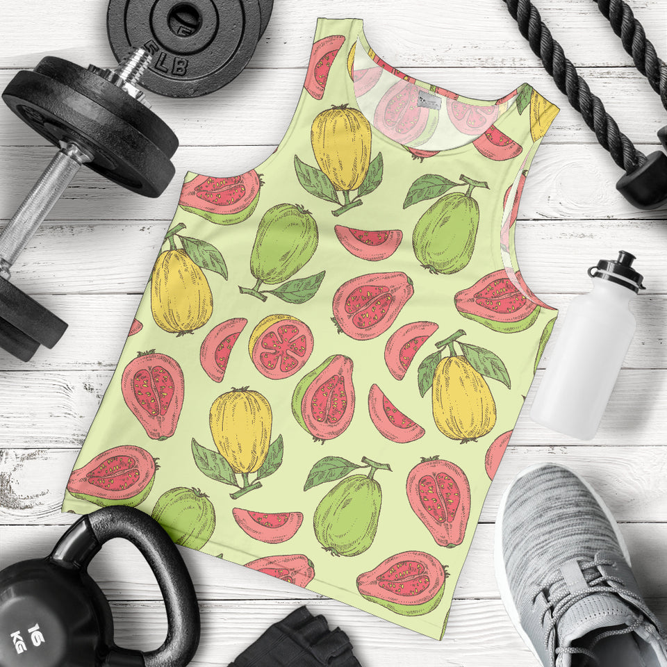 Guava Pattern Background Men Tank Top