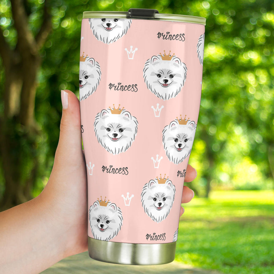 Pomeranian Pattern Tumbler