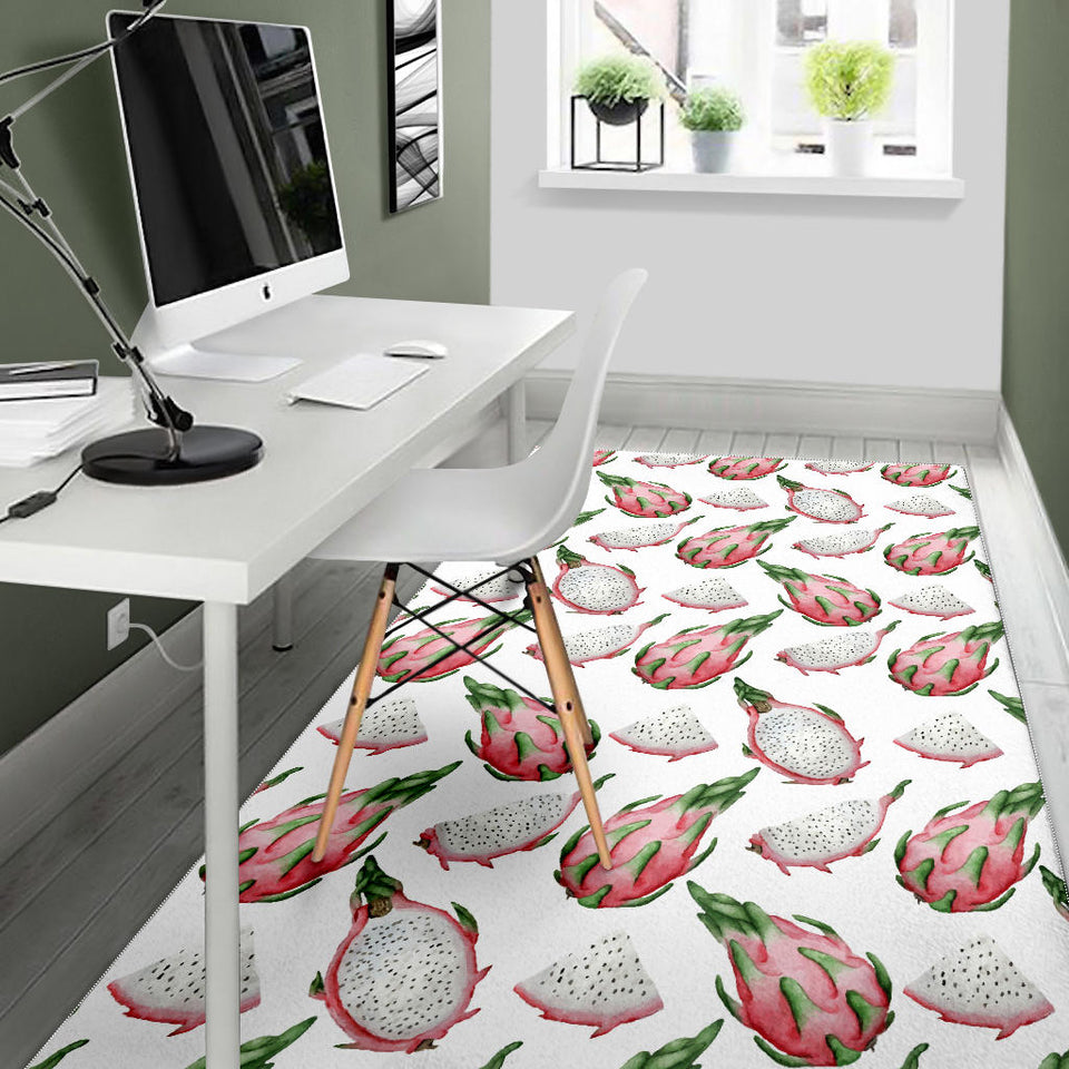 Dragon Fruit Pattern Area Rug