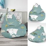 Sheep Sweet Dream Pattern Bean Bag Cover