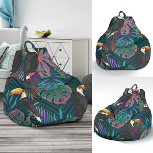 Toucan Pattern Bean Bag Cover