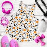 Halloween Pattern Women Racerback Tank Top