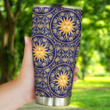 Sun Pattern Tumbler