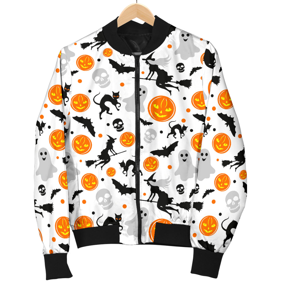 Halloween Pattern Men Bomber Jacket