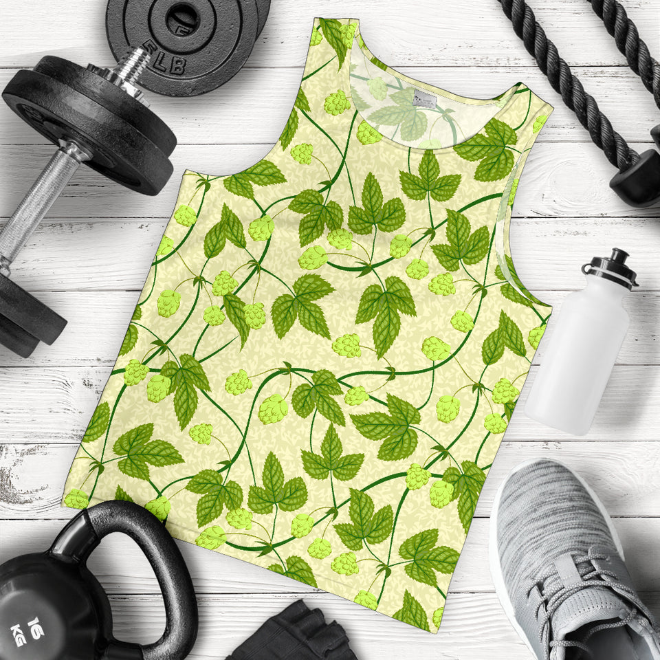 Hop Theme Pattern Men Tank Top