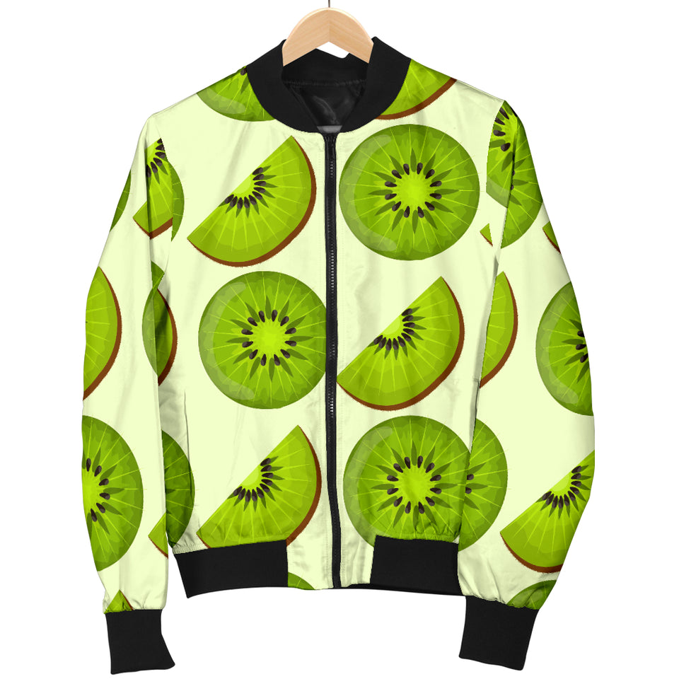 Kiwi Pattern Men Bomber Jacket