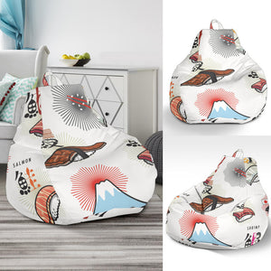 Sushi Japanese Pattern Bean Bag Cover