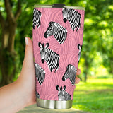 Zebra Head Pattern Tumbler