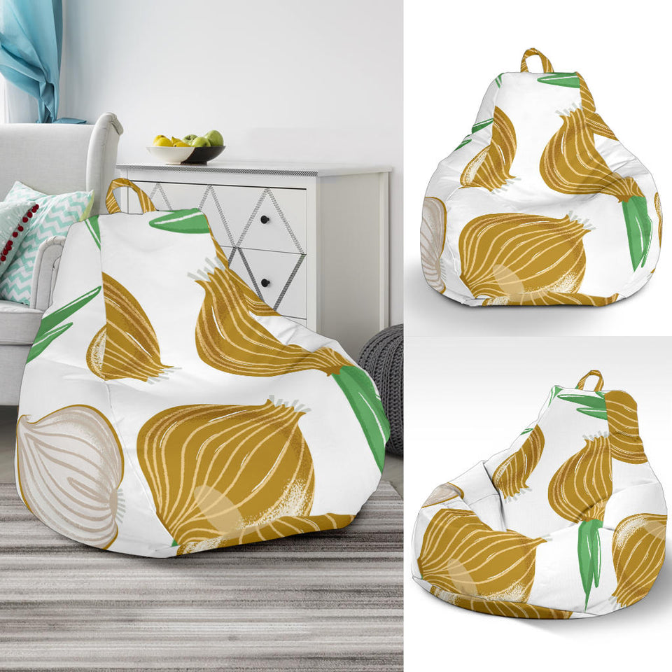 Onion Pattern Background Bean Bag Cover