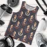 Seahorse Pattern Men Tank Top