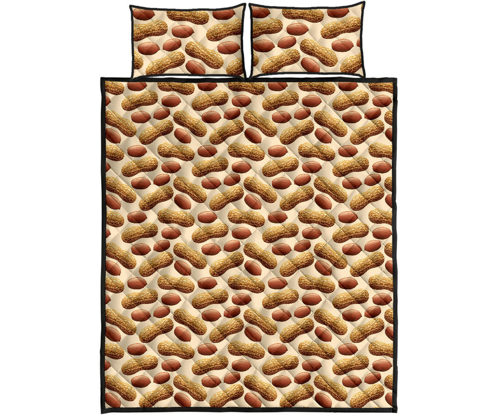 Peanut Pattern Quilt Bed Set