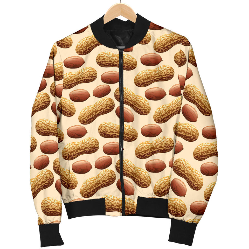 Peanut Pattern Men Bomber Jacket