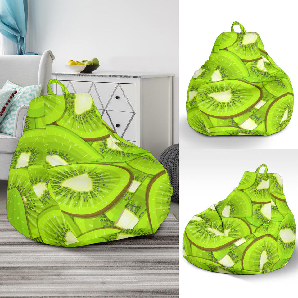 Sliced Kiwi Pattern Bean Bag Cover