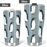 Penguin Pattern Theme Tumbler