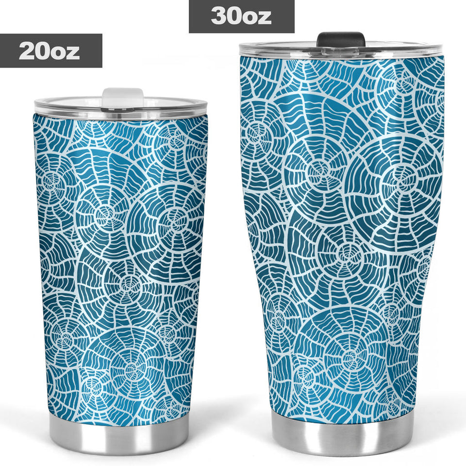 Shell Pattern Theme Tumbler