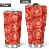 Sliced Tomato Pattern Tumbler