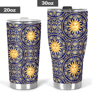 Sun Pattern Tumbler