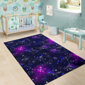 Space Galaxy Pattern Area Rug