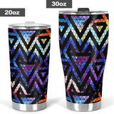 Space Colorful Tribal Galaxy Pattern Tumbler