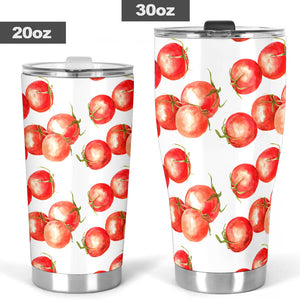 Tomato Water Color Pattern Tumbler