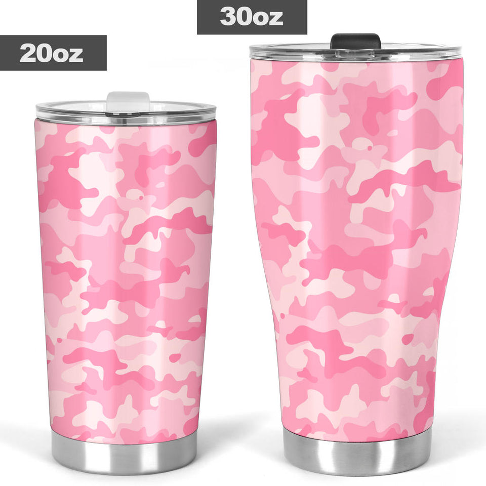 Pink Camo Camouflage Pattern Tumbler