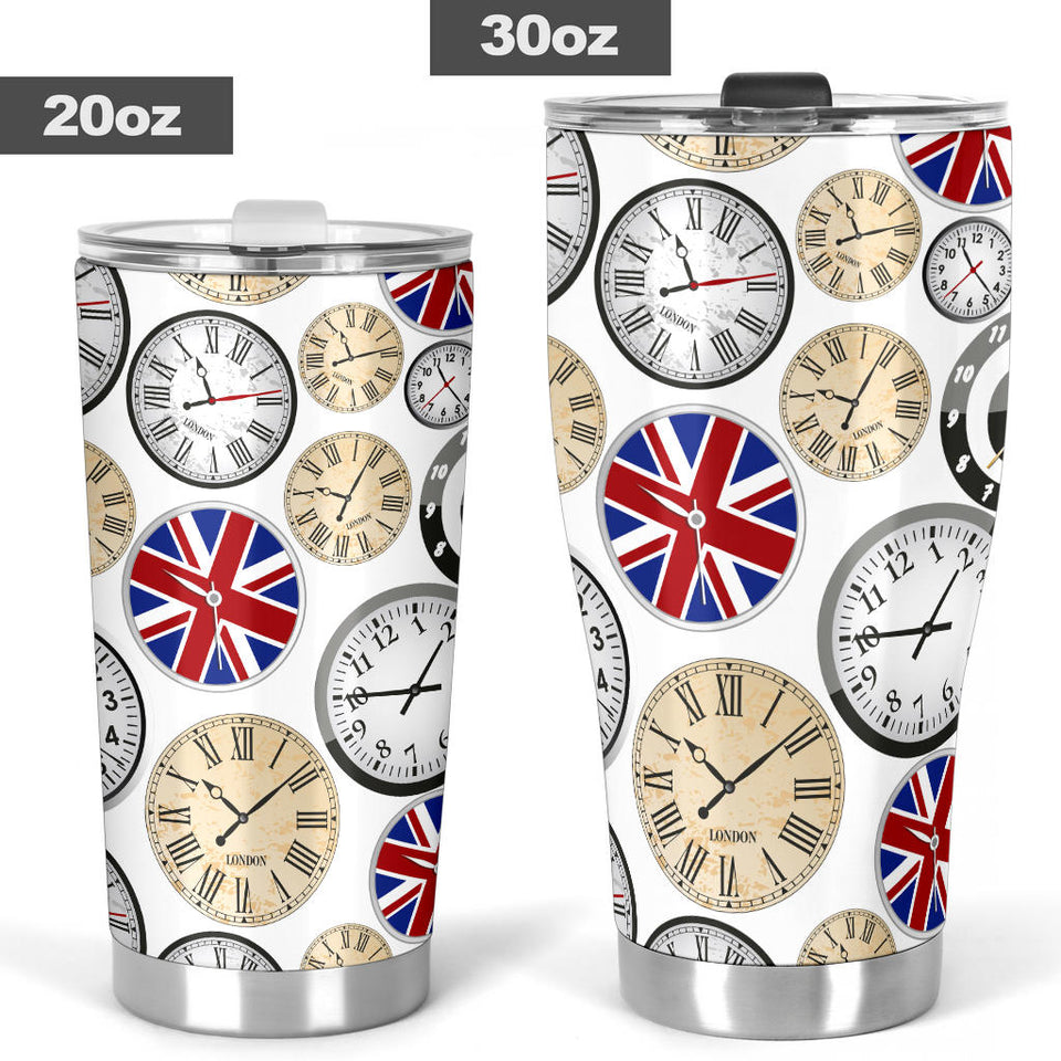 Wall Clock UK Pattern Tumbler