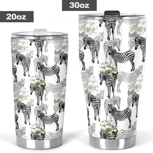 Zebra Pattern Tumbler