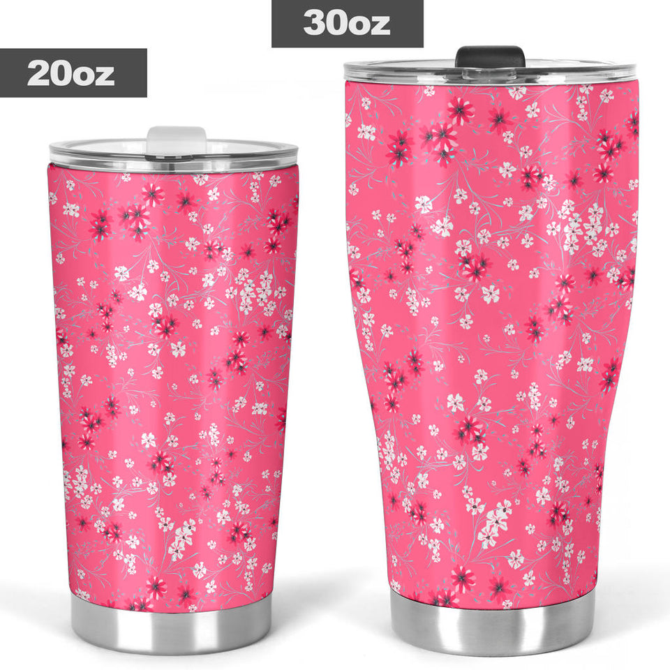 Sakura Pattern Background Tumbler