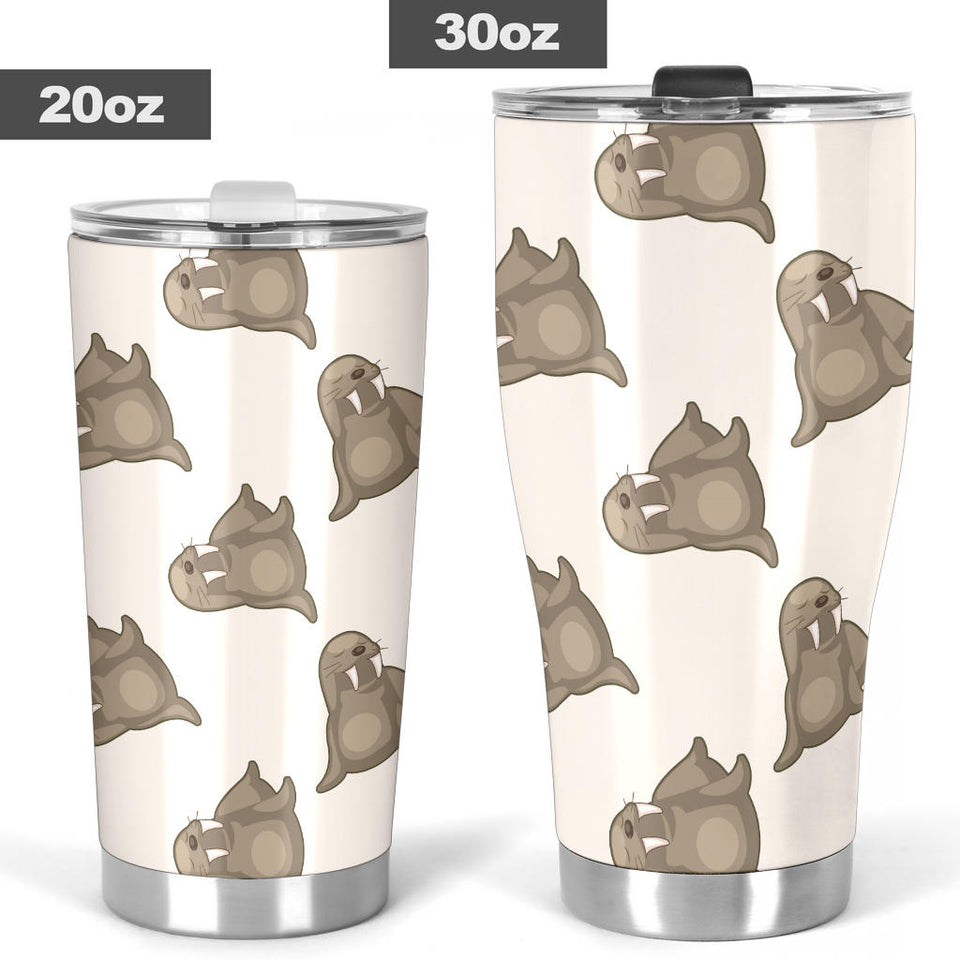 Sea Lion Pattern Tumbler