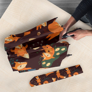 Fox Pattern Umbrella