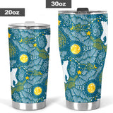 Polar Bear Pattern Tumbler