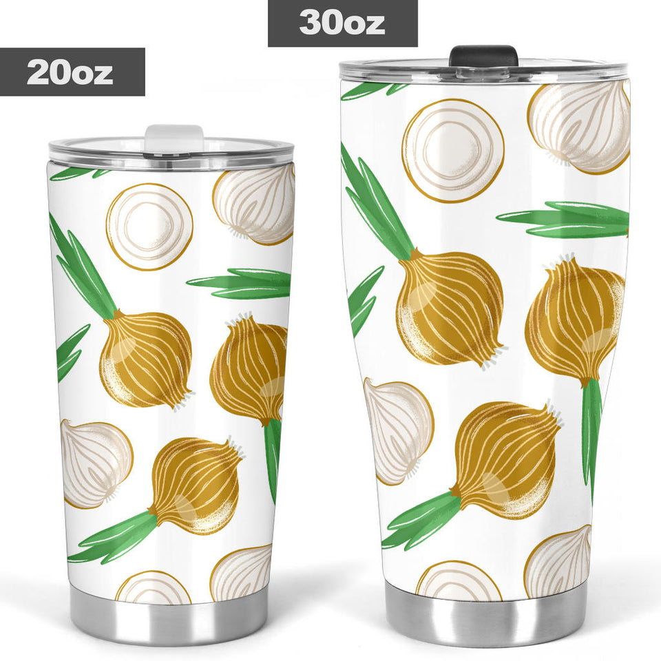 Onion Pattern Background Tumbler