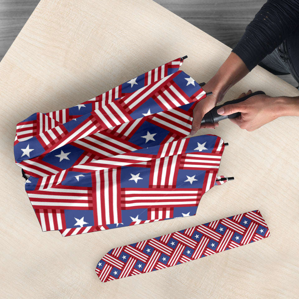 USA Star Stripe Pattern Umbrella